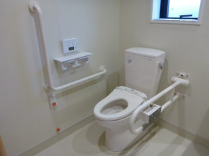 多目的トイレ設備設置完了